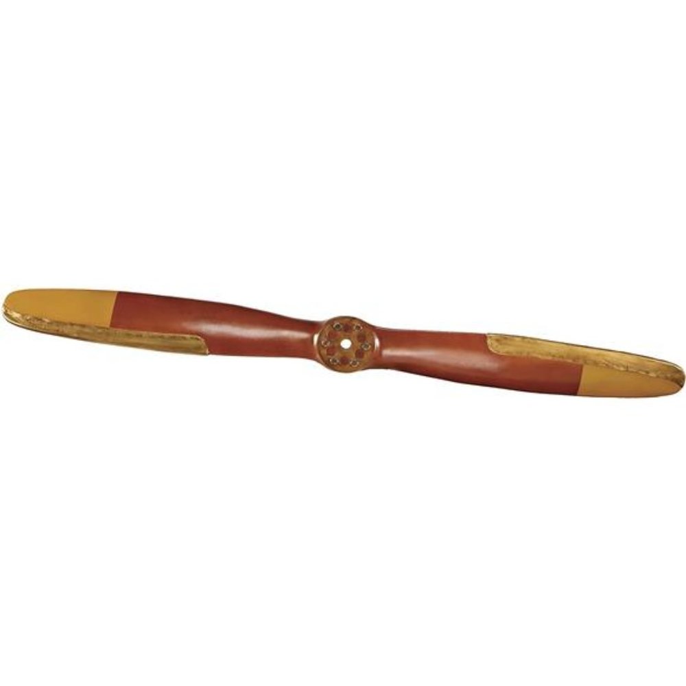 Vintage Wooden Flight Airplane Propeller 4 Feet Long Hand Painted and Crafted